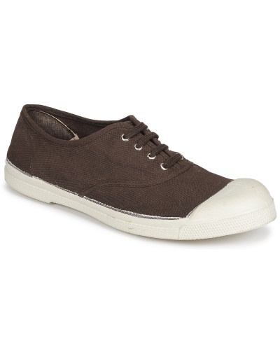 Baskets basses femmes Bensimon TENNIS LACET Marron