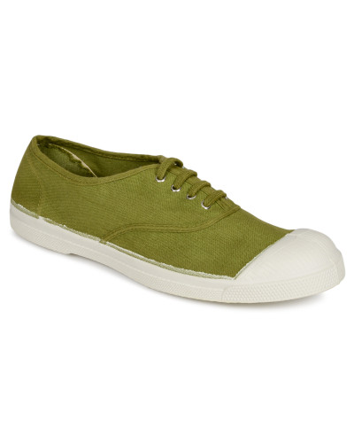 Baskets basses femmes Bensimon TENNIS LACET Vert