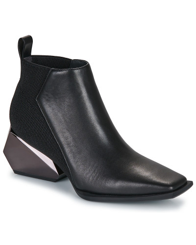 Bottines femmes United nude Ricky Mid Noir