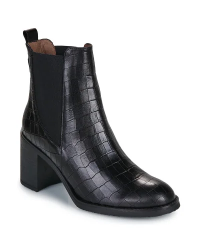 Bottines femmes Wonders I9212 Noir