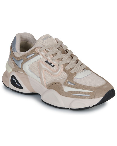 Baskets basses femmes Replay DESTINY W MELT Beige