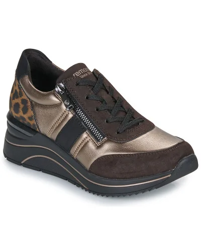 Baskets basses femmes Remonte D0T09-92 Noir