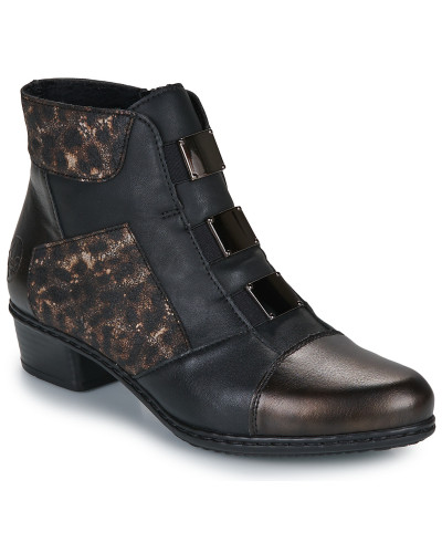 Baskets montantes femmes Rieker Y0764-00 Beige