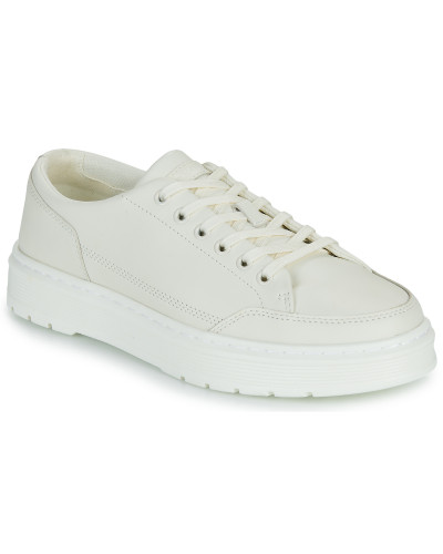 Baskets basses hommes Dr. Martens Brookline 6 Eye 6 Eye Shoe Off White Classic Nappa Blanc