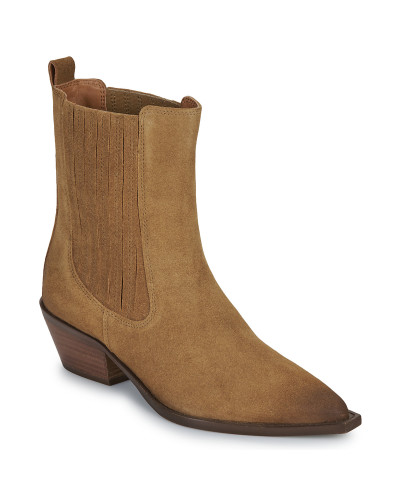 Bottines femmes Ikks B280145 Beige