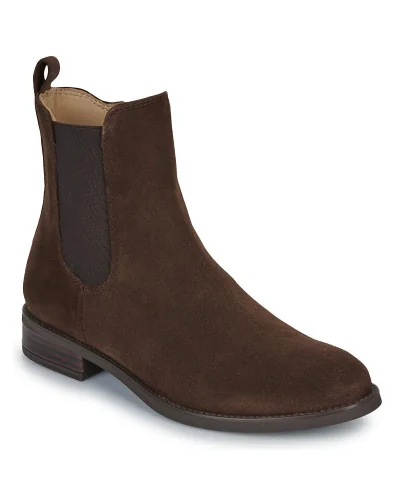 Bottines femmes Unisa BARTY Marron