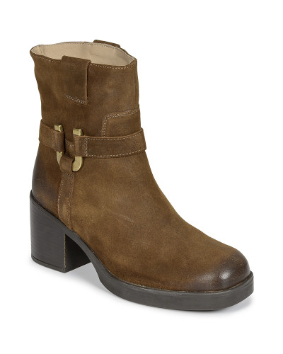 Bottines femmes Unisa JEFE Marron