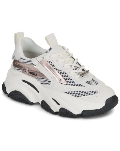 Baskets basses femmes Steve Madden POSSESSION-E Blanc
