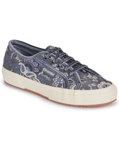 Baskets basses femmes Superga 2750 TAPESTRY Gris