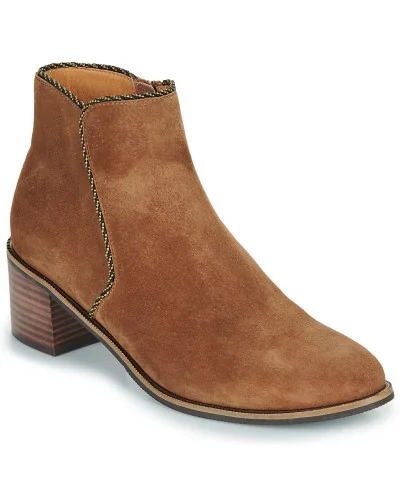 Bottines femmes Mam'Zelle TIGLON Marron
