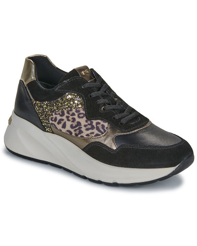 Baskets basses femmes NeroGiardini E512864D-100 Noir