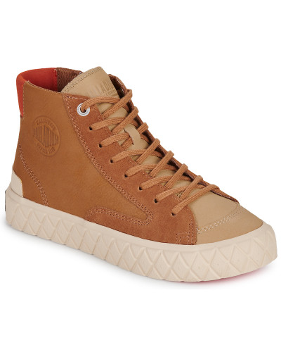 Baskets montantes femmes Palladium PALLA ACE CHUKKA SDE Marron