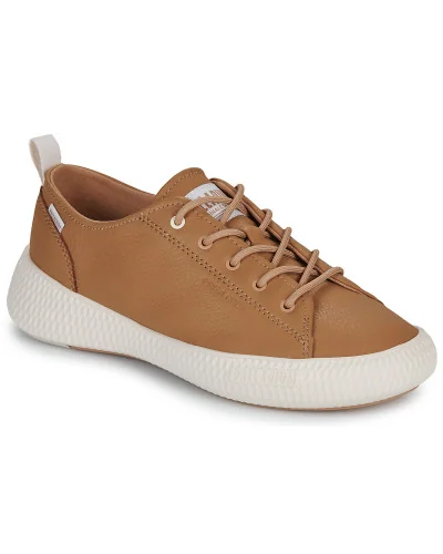 Baskets basses femmes Palladium PALLANOVA LO LTH Marron