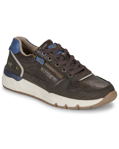 Baskets basses hommes Mustang MART Marron