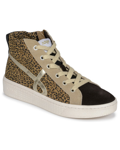 Baskets montantes femmes Adige ALFAI Marron