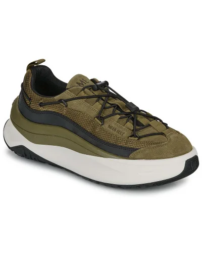 Baskets basses hommes Moon Boot MB MOON247 XLACE Vert