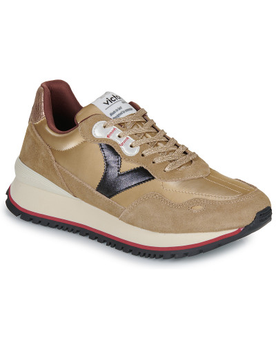 Baskets basses femmes Victoria VIENTO Marron