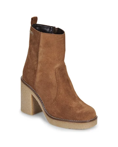 Bottines femmes Les Tropeziennes par M.Belarbi STEPHANI Marron