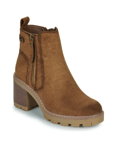 Bottines femmes Refresh 173031-CAMEL Marron