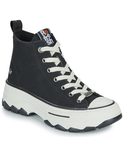 Baskets montantes femmes Refresh 173078-BLACK Noir