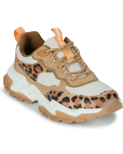 Baskets basses femmes Refresh 173104-CAMEL Marron