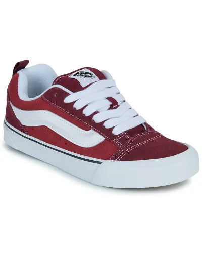 Baskets basses femmes Vans Knu Skool Rouge
