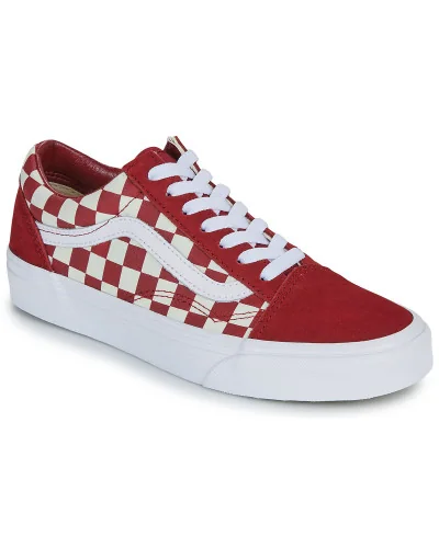 Baskets basses femmes Vans Old Skool Rouge