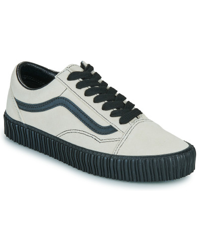 Baskets basses femmes Vans Old Skool Creeper Blanc