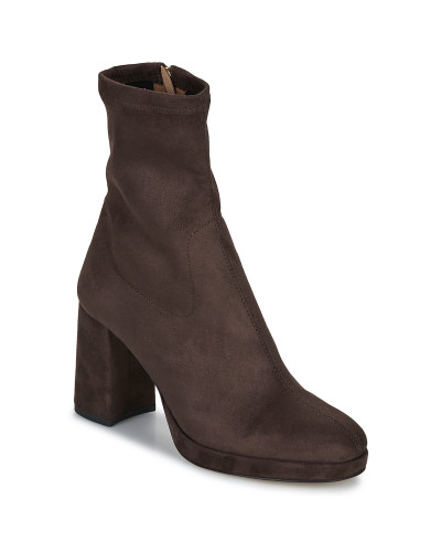 Bottines femmes Fericelli GINA Marron