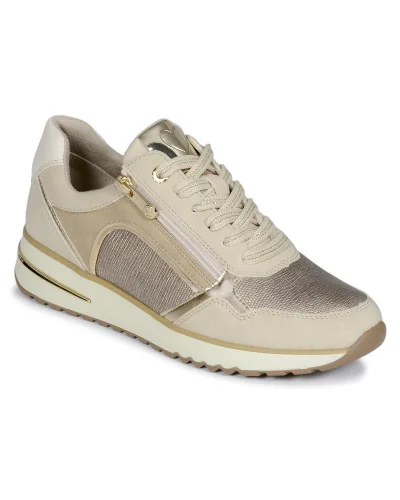 Baskets basses femmes Marco Tozzi 2-23703-45-402 Beige