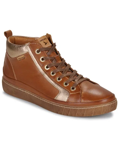 Baskets montantes femmes Pikolinos LANZAROTE W7B Marron