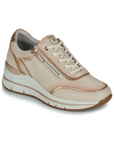 Baskets basses femmes Pikolinos GIRONA W2C Beige
