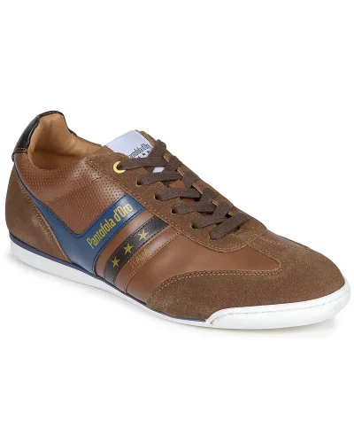 Baskets basses hommes Pantofola d'Oro VASTO LOW Marron