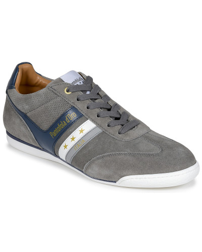 Baskets basses hommes Pantofola d'Oro VASTO SUEDE LOW Gris