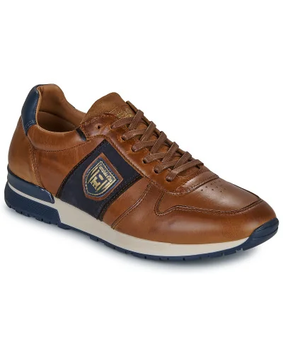 Baskets basses hommes Pantofola d'Oro SANGANO Marron
