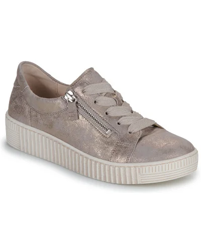 Baskets basses femmes Gabor 23.334-62 Doré