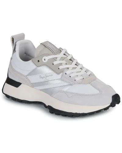 Baskets basses femmes Pepe jeans LUCKY ORIGINAL Beige