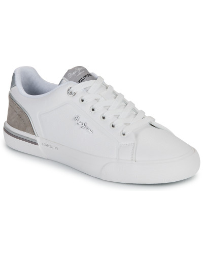 Baskets basses femmes Pepe jeans KENTON CAMPUS W Blanc