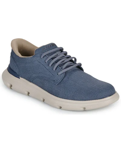 Baskets basses hommes Skechers SLIP-INS: GARZA - CLIVE Bleu