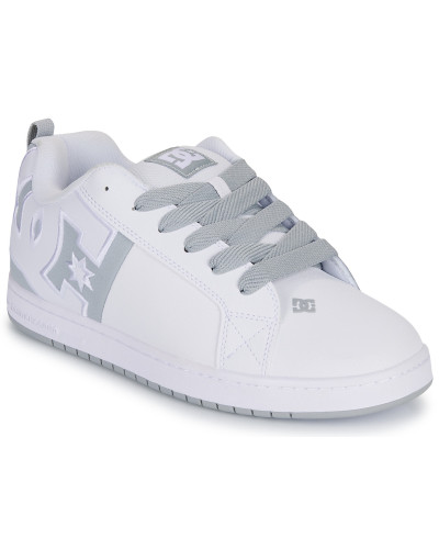 Baskets basses hommes DC Shoes COURT GRAFFIK SQ Blanc