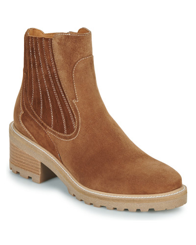 Bottines femmes Mam'Zelle QUIPOU Marron