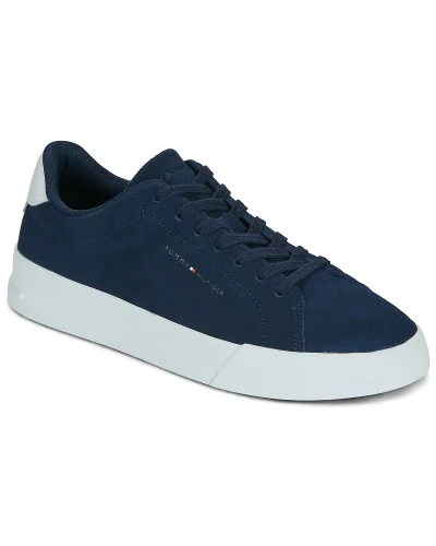 Baskets basses hommes Tommy Hilfiger TH COURT CORE SUEDE Marine