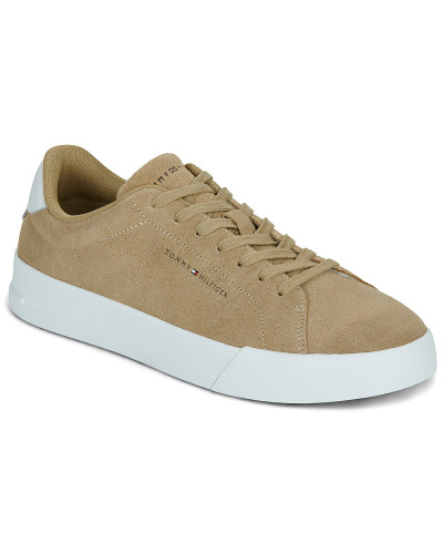 Baskets basses hommes Tommy Hilfiger TH COURT CORE SUEDE Beige
