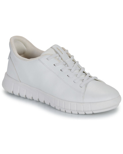 Baskets basses femmes Geox D FLEXTRIDE PLUS Blanc