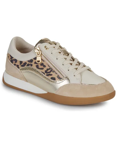 Baskets basses femmes Geox D MARYEMY Beige