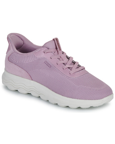 Baskets basses femmes Geox D SPHERICA PLUS Violet