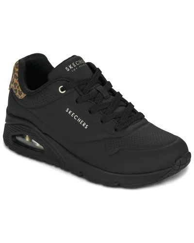 Baskets basses femmes Skechers UNO JUNGLE NITE