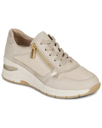 Baskets basses femmes Rieker - Beige