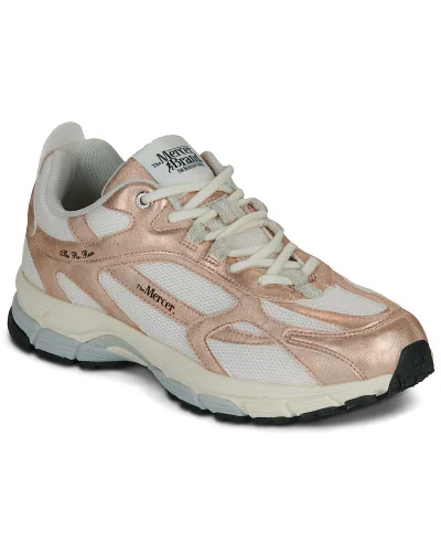 Baskets basses femmes Mercer Amsterdam The Re-Run Metallic