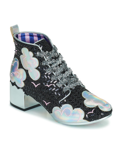 Bottines femmes Irregular Choice HEAD IN THE CLOUDS Noir
